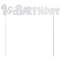 Preview: Cake Topper - 1st Birthday - Silver